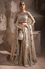 Royal Pakistani Bridal Dress in Wedding Lehenga Choli Style