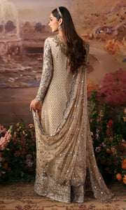 Royal Pakistani Wedding Dress in Kameez Trouser Dupatta Style