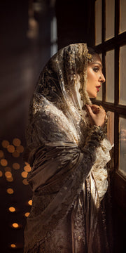 Royal Pakistani Wedding Dress in Kameez and Gharara Style