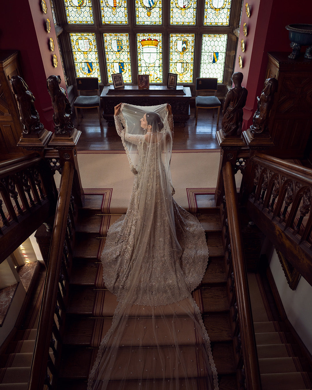 Elegant Pakistani Bridal Gown - Exquisite Bridal Dresses