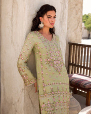 Royal Pakistani Wedding Dress in Salwar Kameez Dupatta Style