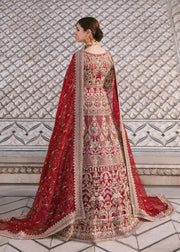 Royal Red Lehenga Choli Dupatta Barat Pakistani Bridal Dress