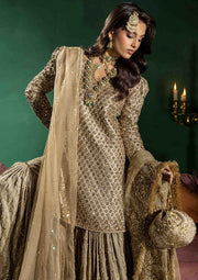 Royal Shirt and Farshi Gharara Dupatta Pakistani Bridal Dress