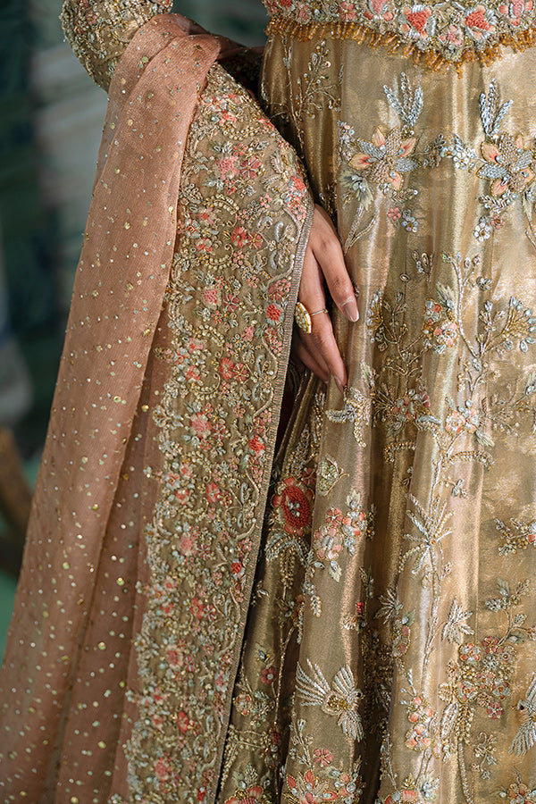 Royal Traditional Pishwas and Lehenga Bridal Wedding Dress