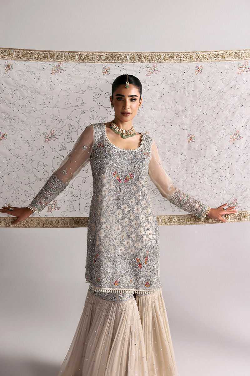 Elegant Pakistani Bridal Gharara Dress for Weddings