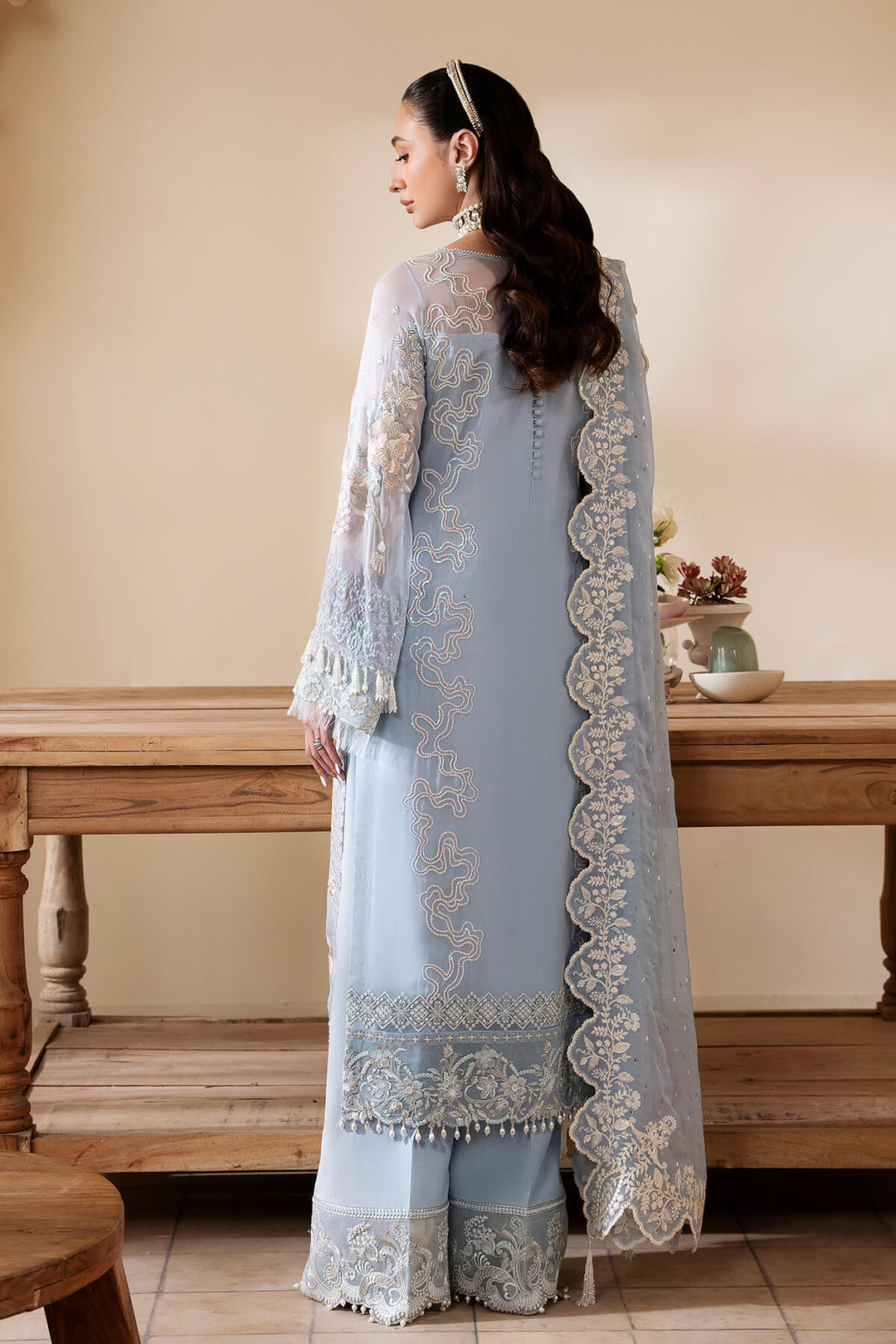 Muse Embroidered Shirt And Trouser Set