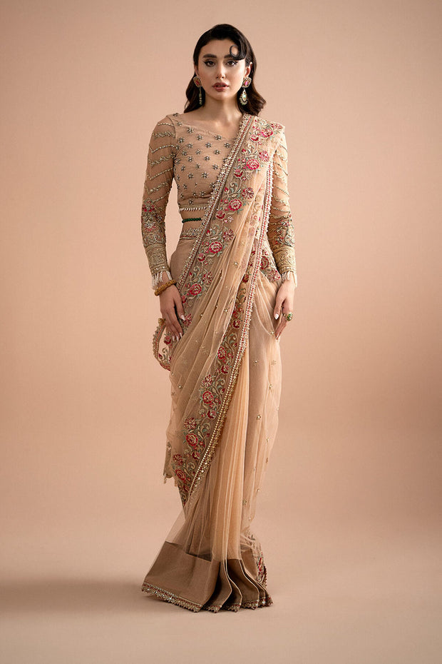 Imrozia Net Pakistani Dresses Embroidered Hand