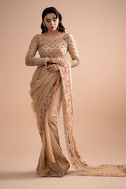 Imrozia Net Pakistani Dresses Embroidered Hand