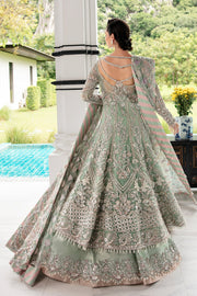 Seraphina Light Ferozi Pakistani Bridal Dress
