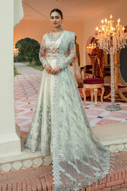 Elegant Pakistani Bridal Dress with Embroidered Detailing