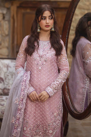 Embroidered Organza Lehenga With Dupatta 1115