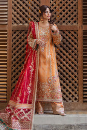 Front Embroidered Gown