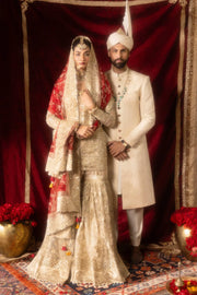 Stunning Pakistani Bridal Dress with Intricate Embroidery