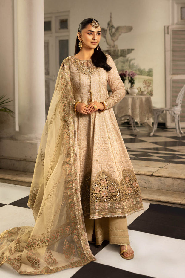 3 Piece Embroidered Raw Silk Suit Pakistani Party Dress
