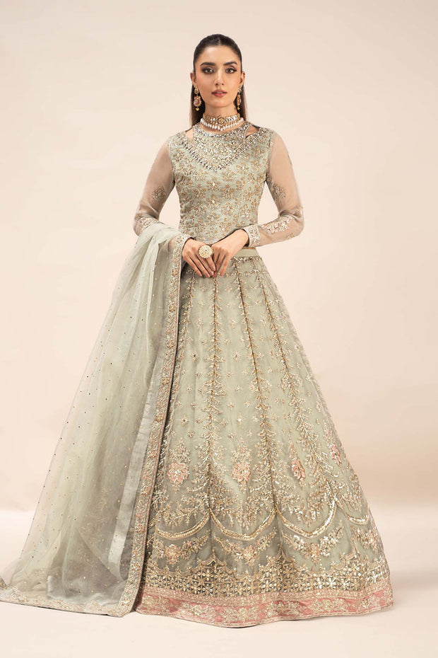 3 Piece Embroidered Organza Suit Pakistani Party Dress