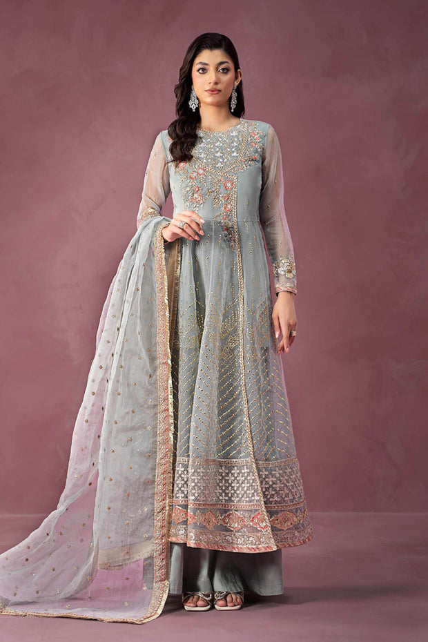 3 Piece Embroidered Organza Suit Pakistani Party Dress