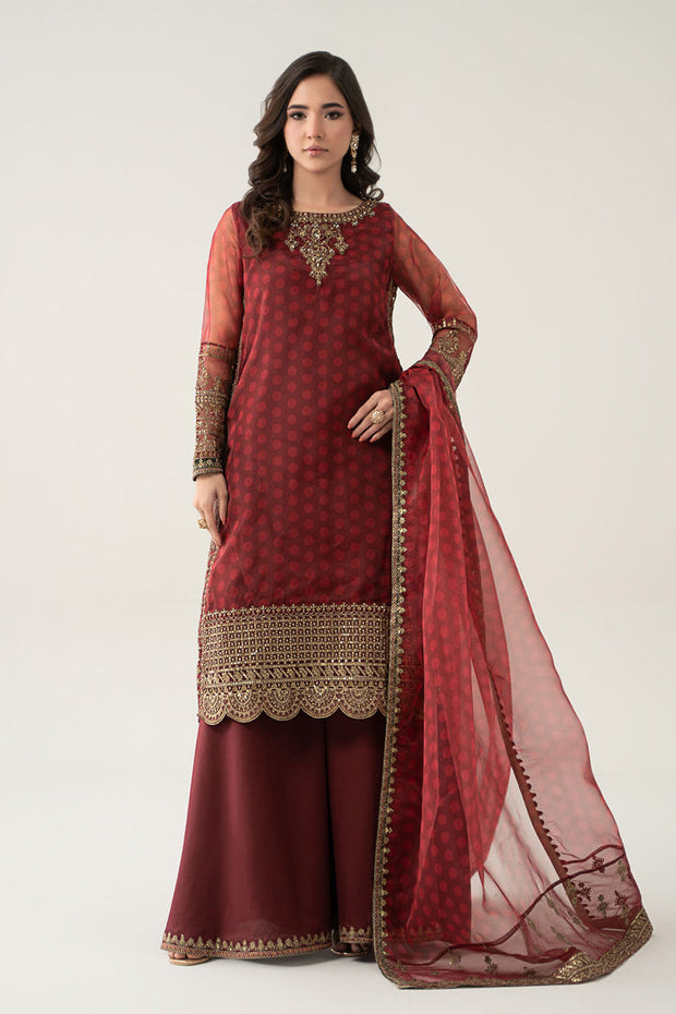 3 Piece Embroidered Suit Pakistani Party Dress
