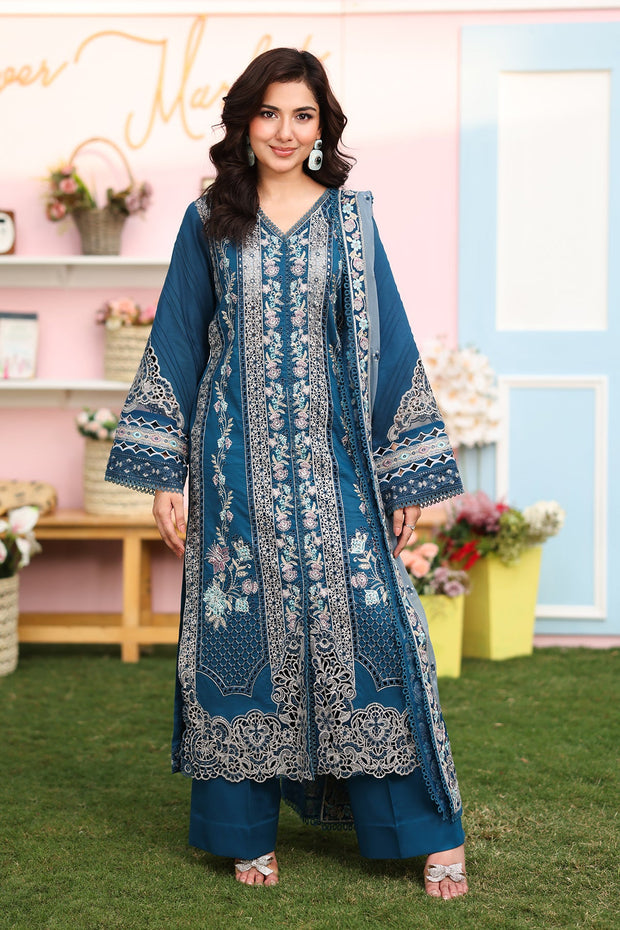 Imrozia Premium Pakistani Dresses Lawn Embroidered Ensemble Turn