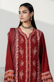 Imrozia Raw Silk Pakistani Dresses Embroidered Silk