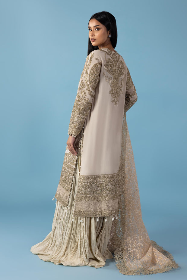 Sana Safinaz Stitched Raw Silk Exclusive Suit Sana Safinaz