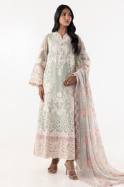 Sana Safinaz Stitched Embroidered Cotton Shirt + Shalwar +