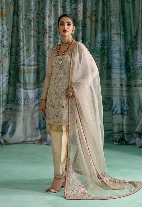 Salwar Kameez and Net Dupatta Pakistani Wedding Dress