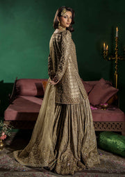 Shirt with Farshi Gharara Dupatta Pakistani Bridal Dress