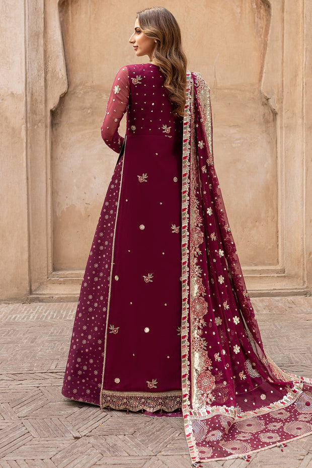 Shocking Pink Embroidered Pakistani Dress Kameez Lehenga
