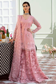 Shop Baby Pink Heavily Embellished Kameez Gharara Pakistani Wedding Dress