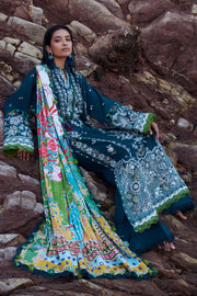 Shop Berry Blue Embroidered Pakistani Salwar Kameez Dupatta Salwar Suit