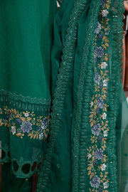 Shop Bottle Green Embroidered Pakistani Salwar Kameez Dupatta Salwar Suit