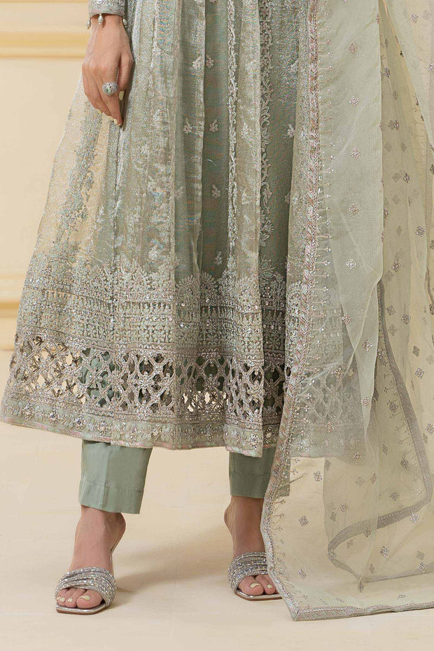 Shop Classic Light Sea Green Maria B Luxury Formal Pakistani Party Dress