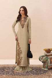 Shop Elegant Creamy white Embroidered Pakistani Salwar Kameez Dupatta Suit