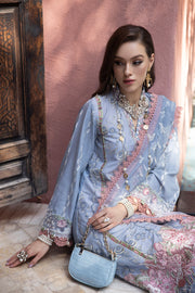 Shop Elegant Ice Blue Heavily Embroidered Pakistani Salwar Kameez Dupatta Suit 2023