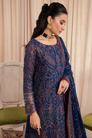 Shop Elegant Royal Blue Pakistani Salwar Suit in Kameez Palzo Style