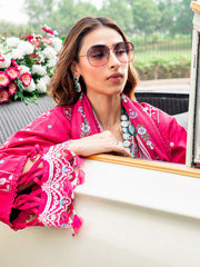 Shop Embroidered Shocking Pink Pakistani Salwar Kameez Dupatta Salwar Suit