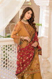 Shop Gold Heavily Embellished Pakistani Salwar Kameez Dupatta Party Dress