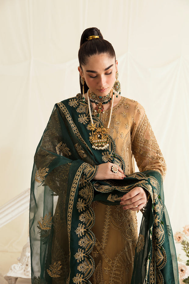 Shop Heavily Embellished Pakistani Party Dress in Kameez Trousers Style