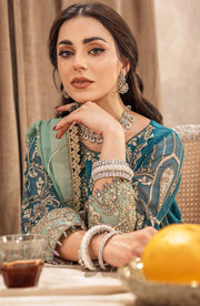Shop Heavily Embellished Pakistani kameez Wedding Dress in Zinc Color