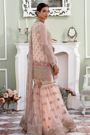 Shop Heavily Embroidered Pakistani Wedding Dress in Kameez Sharara Style