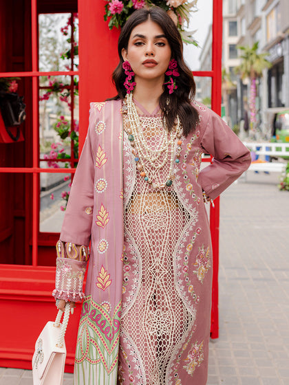 Shop Luxury Baby Pink Embroidered Pakistani Salwar Kameez Dupatta Salwar Suit