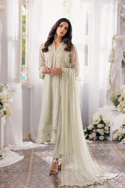 Shop Luxury Neo Mint Embroidered Chiffon Pakistani Salwar Kameez