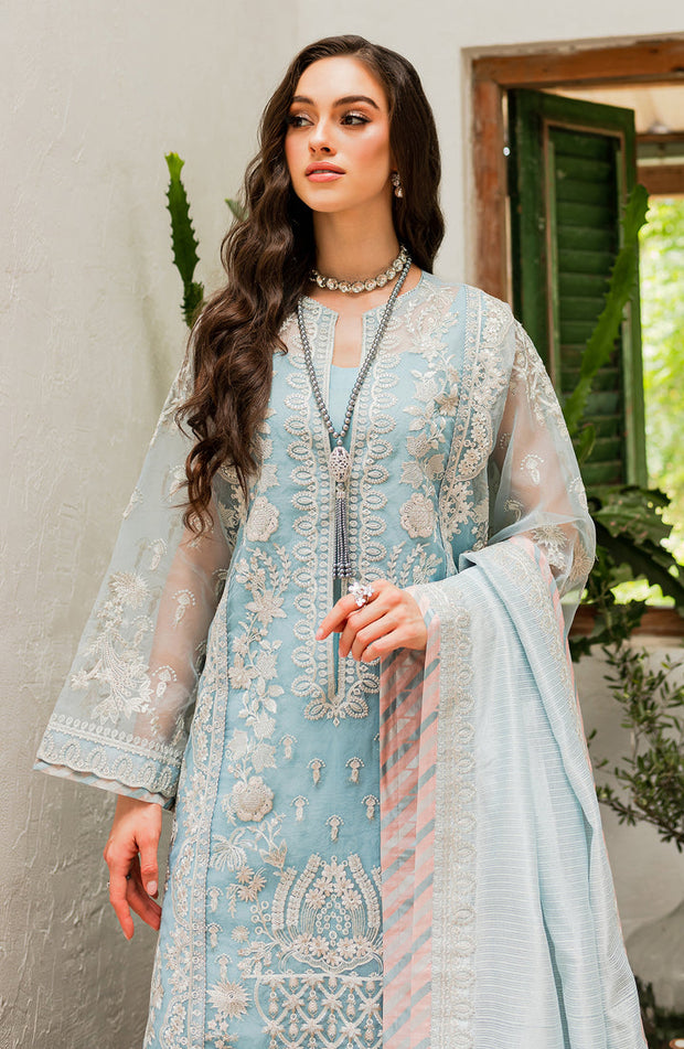 Shop Regal Blue Embroidered Pakistani Salwar Kameez Dupatta Salwar Suit