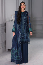 Shop Royal Blue Heavily Embroidered Pakistani Salwar Kameez with Dupatta