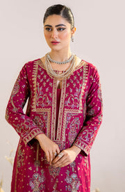 Sop Shocking Pink Embroidered Pakistani salwar Kameez Dupatta Suit