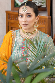 Shop Sky Blue Heavily Embroidered Pakistani Kameez Salwar Suit Dupatta