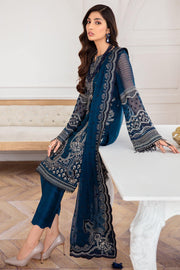 Shop Teal Blue Heavily Embroidered Pakistani Salwar Kameez Party Wear