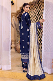 Shop Traditional Royal Blue Embroidered Pakistani Salwar Kameez Party Wear