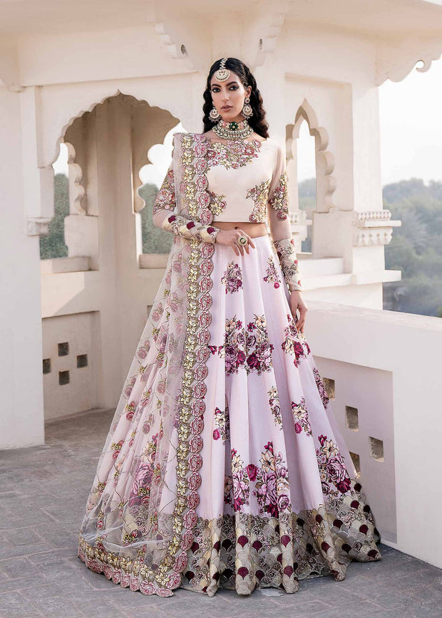 Floral lehenga dresses sale