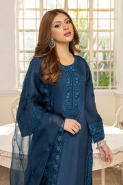 Teal Blue Embroidered Pakistani Salwar Kameez Dupatta Salwar Suit 2023